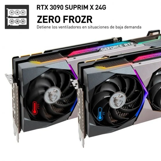 MSI GeForce RTX 3090 SUPRIM X 24 Go GDDR6X