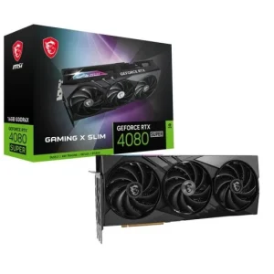 MSI GeForce RTX 4080 SUPER GAMING X SLIM 16 Go GDDR6X DLSS3