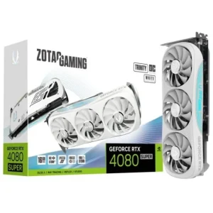 Zotac Gaming GeForce RTX 4080 SUPER Trinity OC édition blanche 16 Go GDDR6X DLSS3